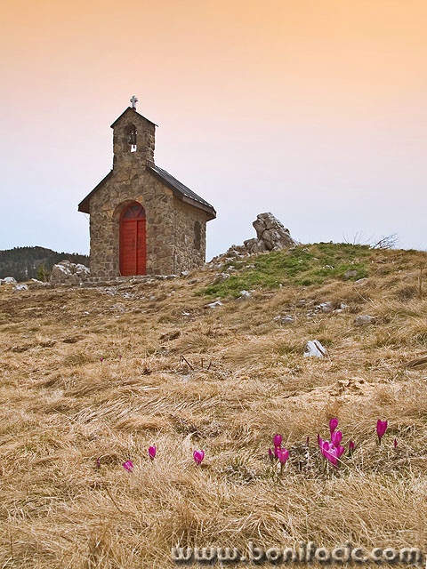 travel___Mountain Chapel___Zavizan, Croatia.