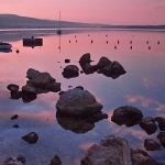 travel___Pink Dawn___Punat, Croatia.