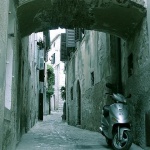 travel___Scooter___Krk, Croatia.