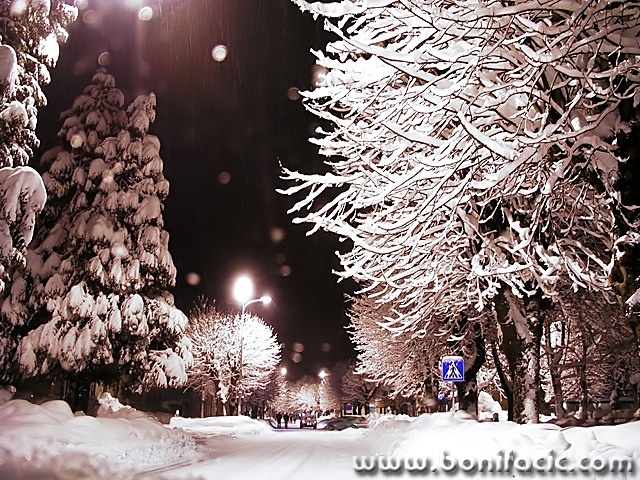 travel___Snow___Ogulin, Croatia.