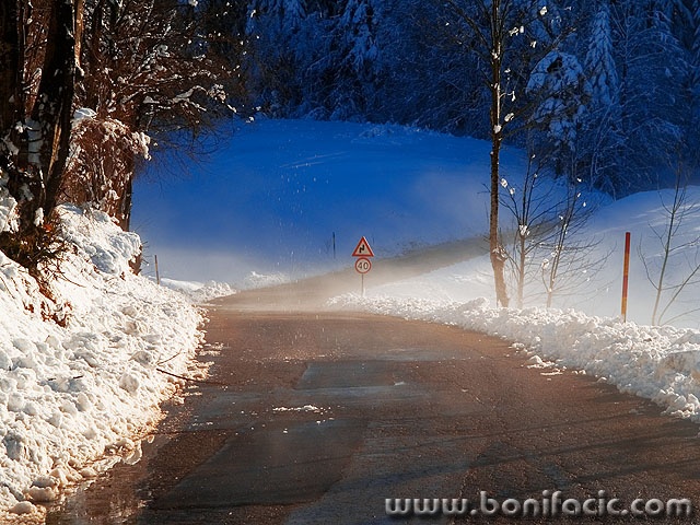 travel___To Winter___Crni Lug, Croatia.