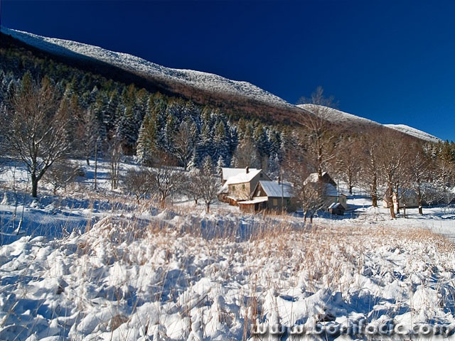 travel___Very Small Village___Krasno, Croatia.