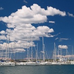 travel___White Sails___Punat, Croatia.