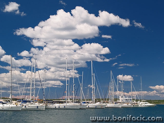 travel___White Sails___Punat, Croatia.