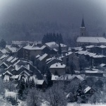 travel___Winter Card___Vrbovsko, Croatia.