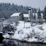 travel___Winter Monastery___Gomirje, Croatia.
