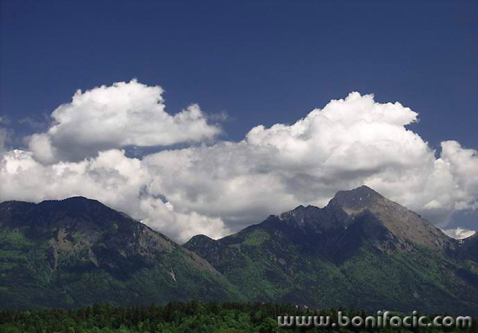 nature___Cloudy Mountain___Bled, Slovenia.