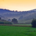 nature___Evening Haze___Sabljaki, Croatia.