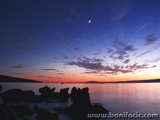 nature___Rocky Sunset___Punat, Croatia.