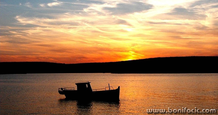 nature___Sunset Ghost___Punat, Croatia.