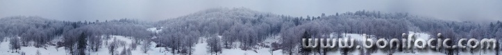panorama___Winter Wood___Lika, Croatia,