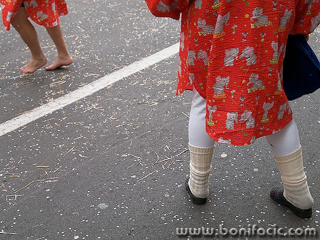barefooted