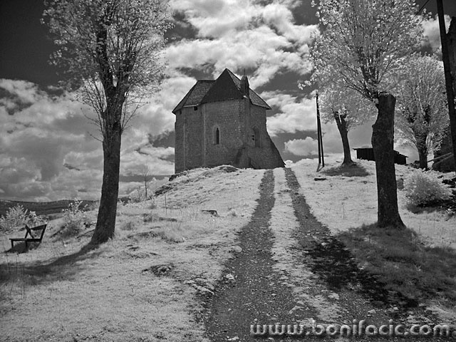 bw___Sokolac Castle___Brinje, Croatia.