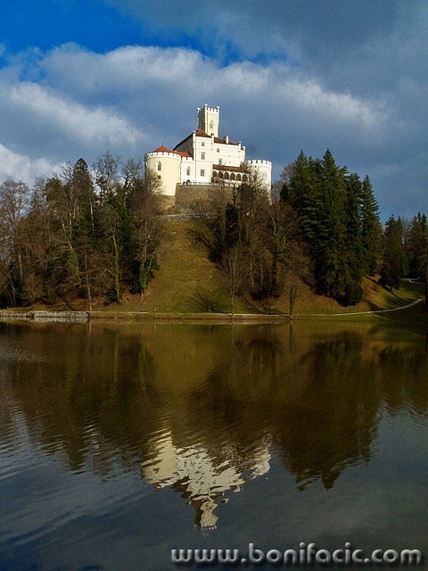 castle on the lake