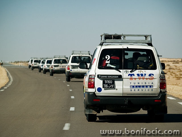 travel___Convoy___Sahara, Tunisia.
