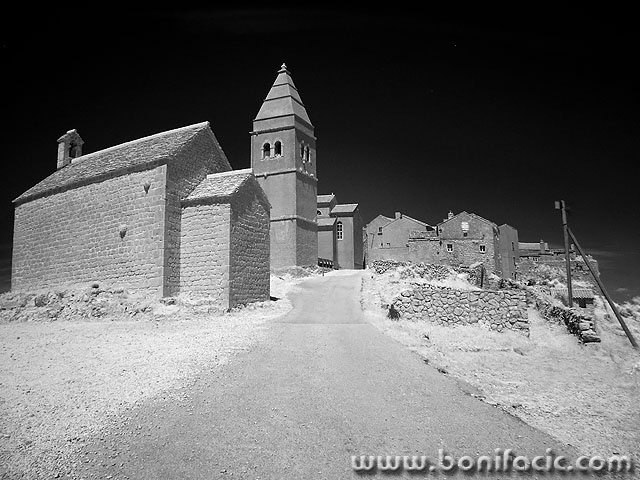 bw___City Of Rock___Lubenice, Croatia.