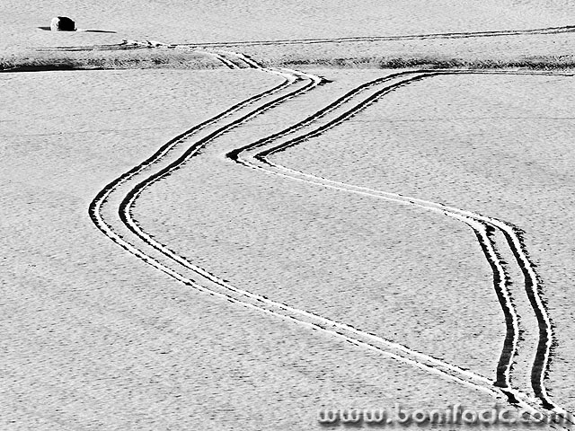 bw___Snow Ways___Mrkopalj, Croatia.