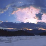 panorama___Winter Eve___Fuzine, Croatia.