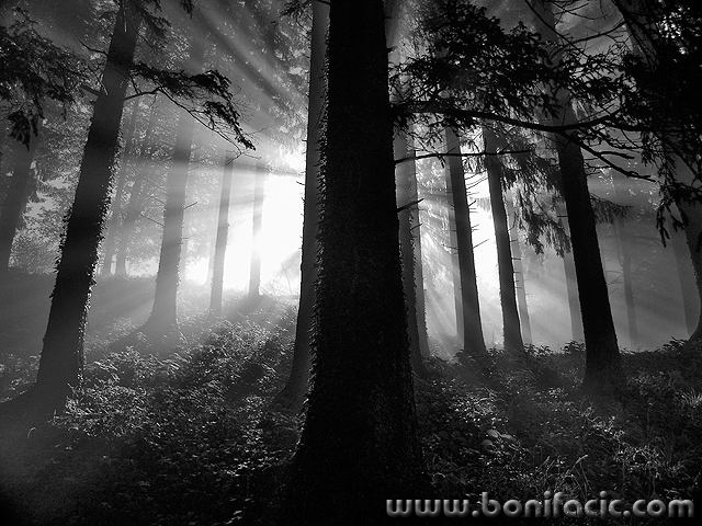 bw___Crossing Close Encounter Of Third KInd___Skrad, Croatia.