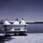 people___Men Talk___National Park Brijuni, Croatia.