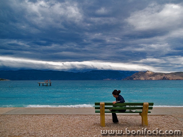 people___Reading___Baska, Croatia.