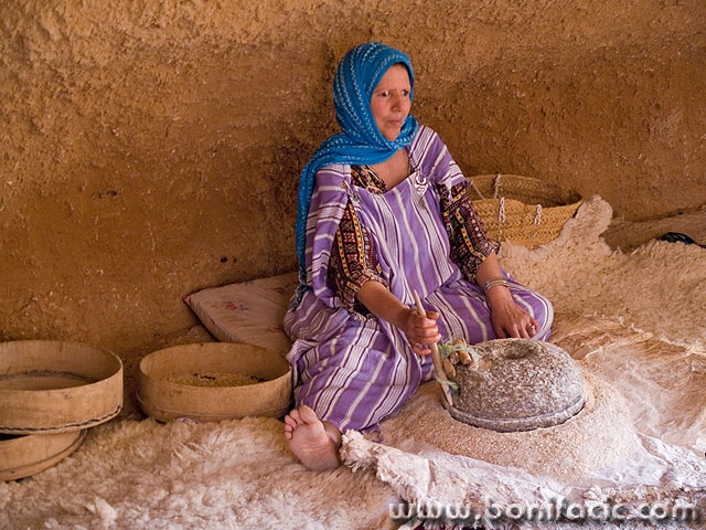 people___Woman At Work___Matmata, Tunisia.