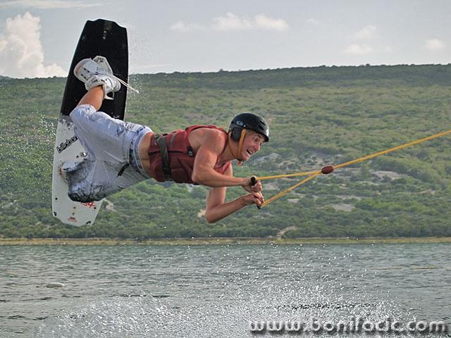 action___On Cable___Punat, Croatia.