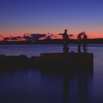action___Sunset Fishing___Punat, Croatia.