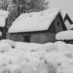 bw___Buried Village___Hreljin Ogulinski, Croatia.