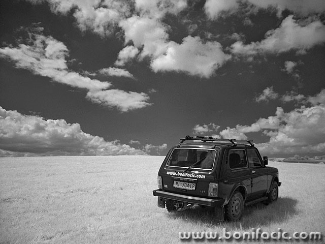 bw___Car Heaven___Brinje, Croatia.