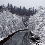 bw___Dark River___Fuzine, Croatia.