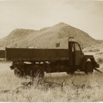 bw___Deserted Truck___Stara Baska, Croatia.