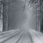 bw___Empty Road___Bjelolasica, Croatia.