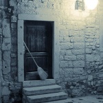 bw___Halloween___Sibenik, Croatia.