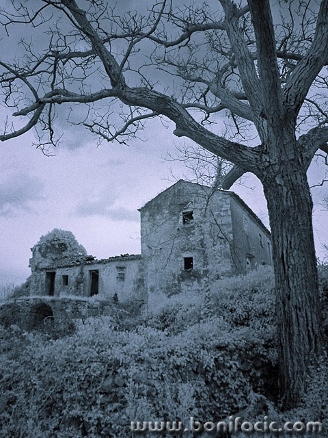 bw___Horror House___Tribulje, Croatia.