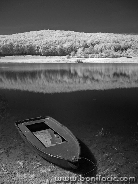 bw___Little Boat___Svica, Croatia.