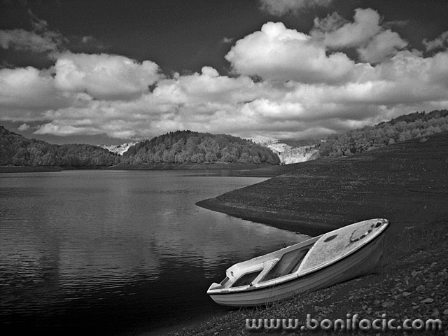 bw___Lying___Gorski Raj, Croatia.