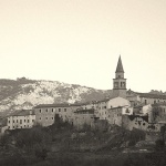 bw___Medieval Town___Buzet, Croatia.