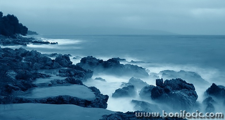 bw___Planet Earth___Krk, Croatia.