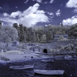 bw___Small Port___Glavotok, Croatia.