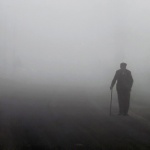 bw___Fog___Krizpolje, Croatia.