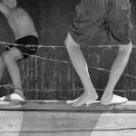 bw___Thorny Escape___Malinska, Croatia.