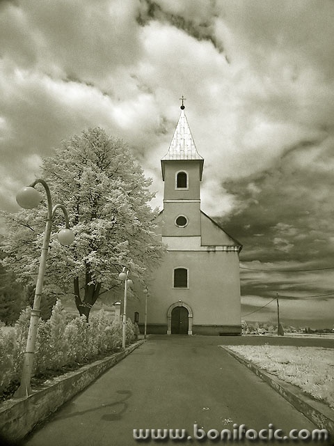 bw___The Church___Josipdol, Croatia.