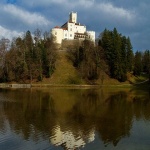 castle on the lake