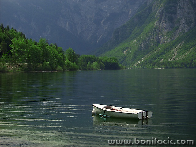 travel___Barge___Bohinj, Slovenia.