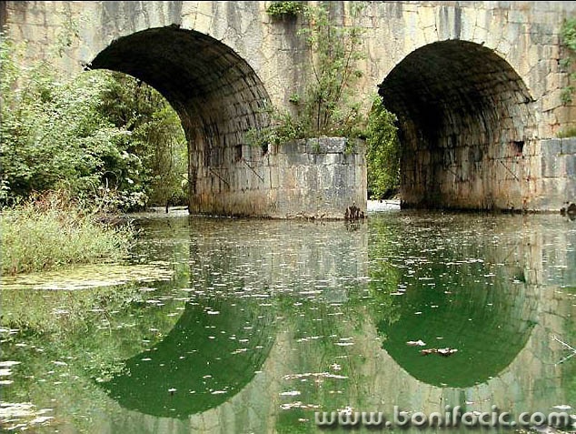 travel___Bridge Under Bridge___Tounj, Croatia.