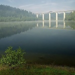 travel___Bush With View___Fuzine, Croatia.