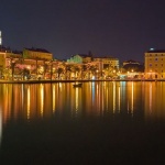 travel___City Lights___Split, Croatia.