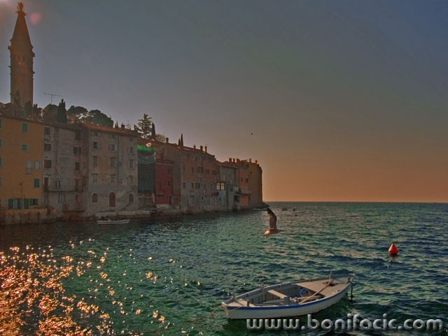 travel___City Port___Rovinj, Croatia.