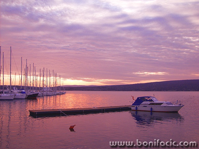travel___Dock___Punat, Croatia.
